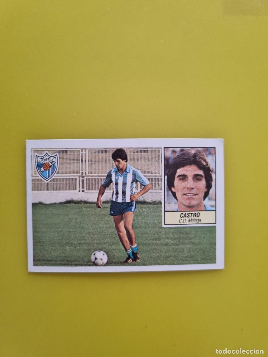 Cromos de f&uacute;tbol: CROMO LIGA ESTE 84 85 1984 1985 NUNCA PEGADO SIN PEGAR CASTRO CD MALAGA AR826