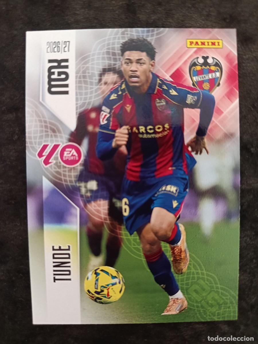 Cromos de f&uacute;tbol: MGK 2026/27 MEGACRACKS PANINI. #212 TUNDE. LEVANTE UD.