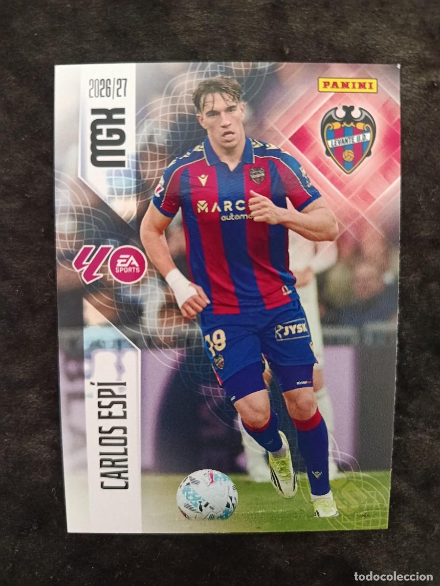 Cromos de f&uacute;tbol: MGK 2026/27 MEGACRACKS PANINI. #215 CARLOS ESP&Iacute;. LEVANTE UD.