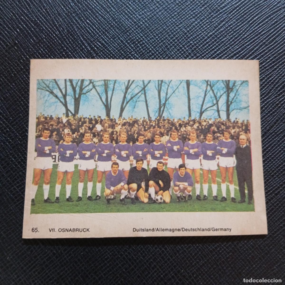 Cromos de f&uacute;tbol: 65 OSNABRUCK ALEMANIA MONTY GUM 1969 1970 CROMO FUTBOL 69 70 - SIN PEGAR - A120 PG235