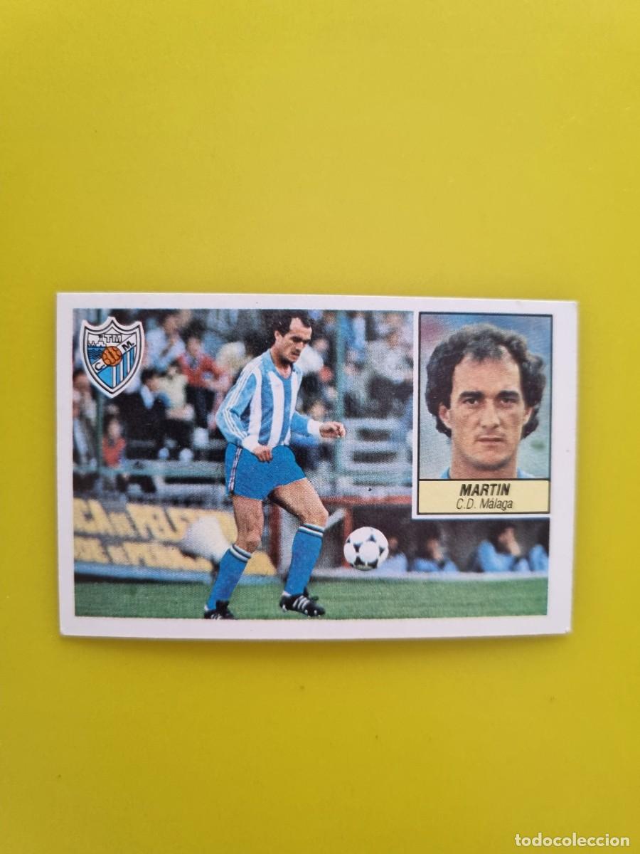 Cromos de f&uacute;tbol: CROMO LIGA ESTE 84 85 1984 1985 NUNCA PEGADO SIN PEGAR MARTIN CD MALAGA AR826