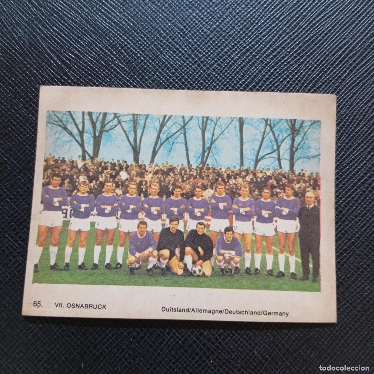 Cromos de f&uacute;tbol: 65 OSNABRUCK ALEMANIA MONTY GUM 1969 1970 CROMO FUTBOL 69 70 - SIN PEGAR - A120 PG280