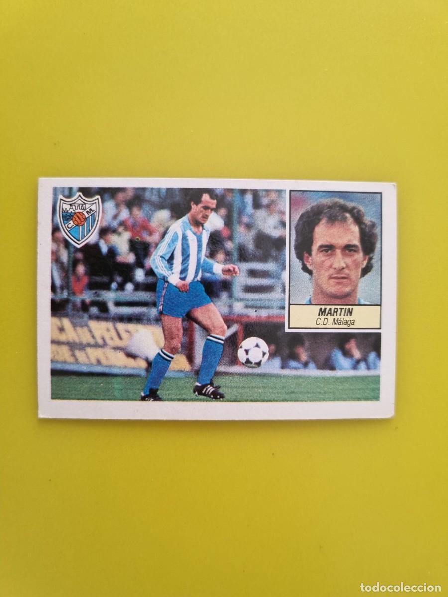 Cromos de f&uacute;tbol: CROMO LIGA ESTE 84 85 1984 1985 NUNCA PEGADO SIN PEGAR MARTIN CD MALAGA AR826