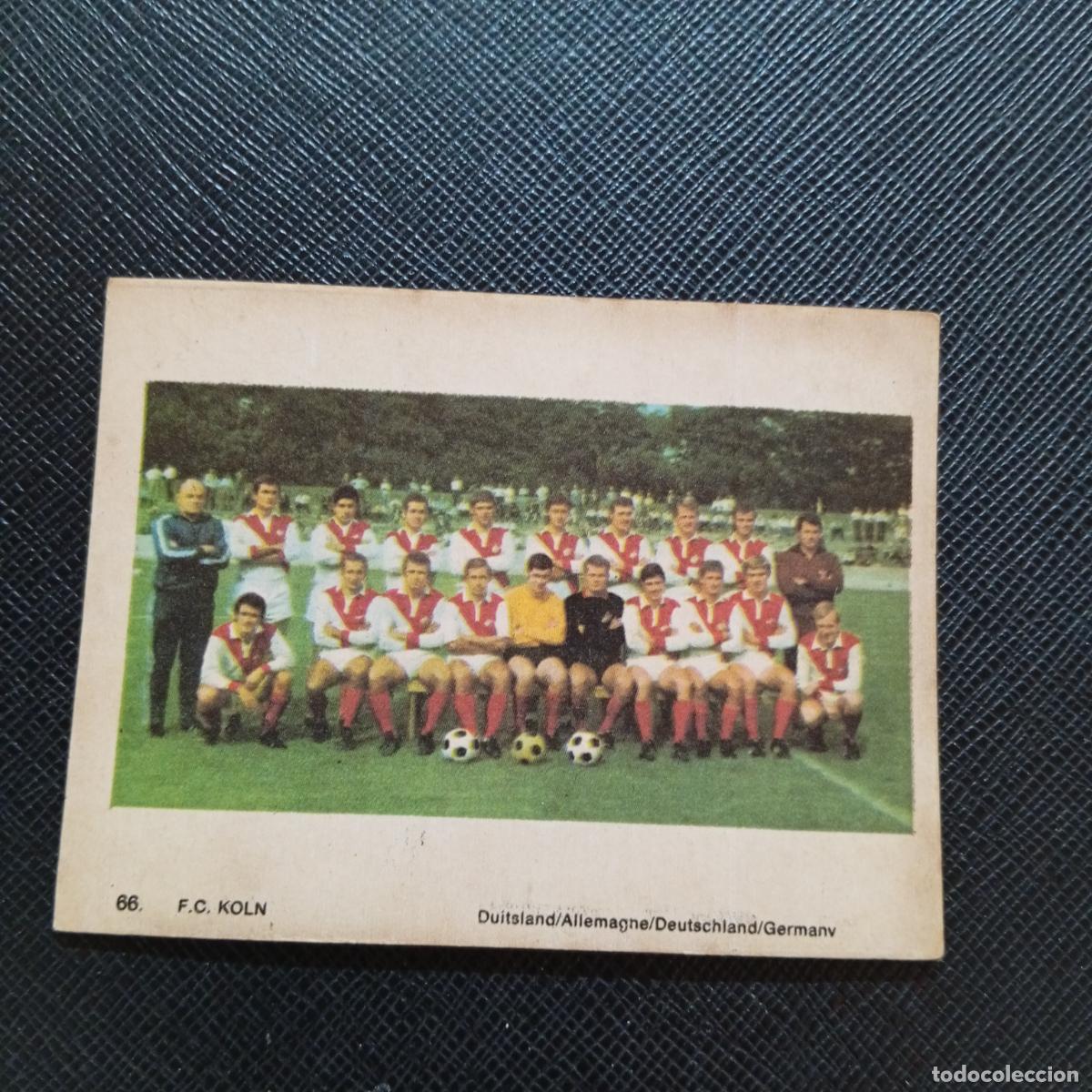 Cromos de f&uacute;tbol: 66 KOLN ALEMANIA MONTY GUM 1969 1970 CROMO FUTBOL 69 70 - SIN PEGAR - A120 PG343