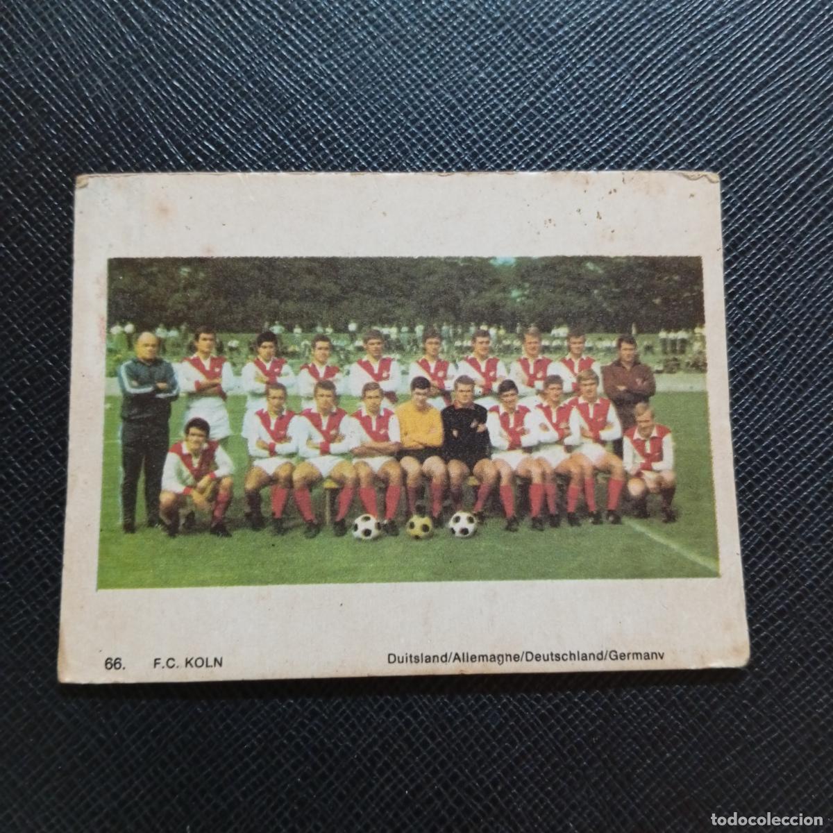 Cromos de f&uacute;tbol: 66 KOLN ALEMANIA MONTY GUM 1969 1970 CROMO FUTBOL 69 70 - SIN PEGAR - A120 PG361
