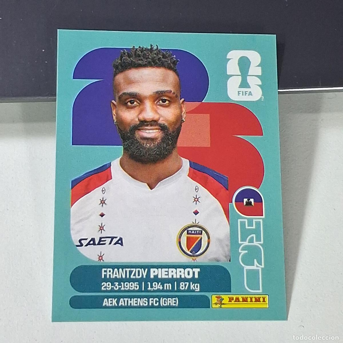 Fu&szlig;ball-Sticker: B49 HAI20 FRANTZDY PIERROT 20 HAITI HAI MUNDIAL FIFA WORLD CUP 2026 STICKER PANINI