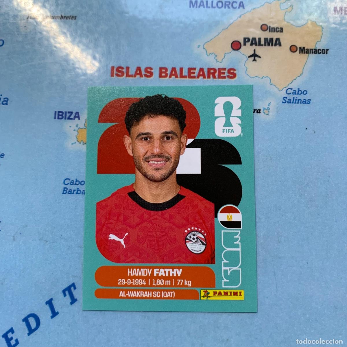 Fu&szlig;ball-Sticker: Egipto n&uacute;mero 12 cromo panini Mundial Fifa World Cup 2026