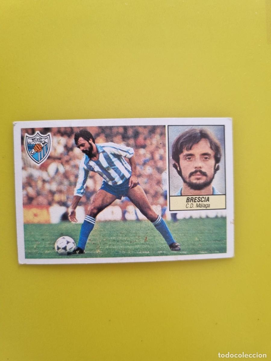 Cromos de f&uacute;tbol: CROMO LIGA ESTE 84 85 1984 1985 NUNCA PEGADO SIN PEGAR BRESCIA CD MALAGA AR826