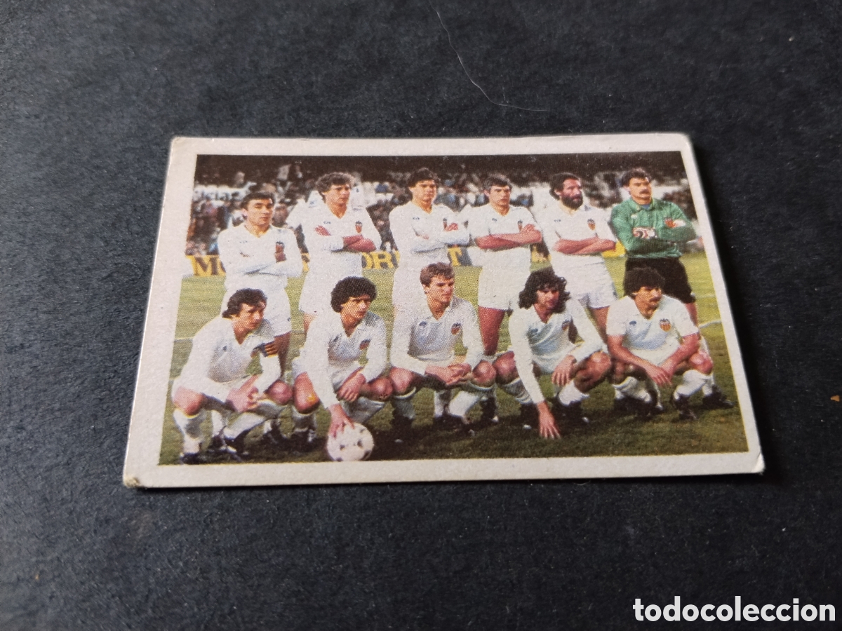 Cromos de f&uacute;tbol: Cromo Futbol 84, 1983 , Cromos Cano, C.F . Valencia