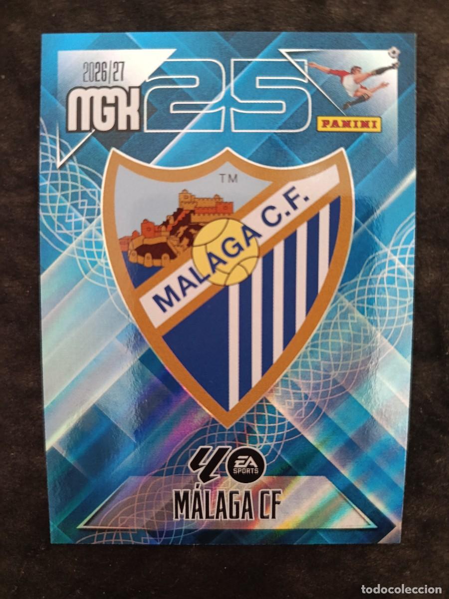 Figurine di Calcio: MGK 2026/27 MEGACRACKS PANINI. #235 ESCUDO M&Aacute;LAGA.CF.