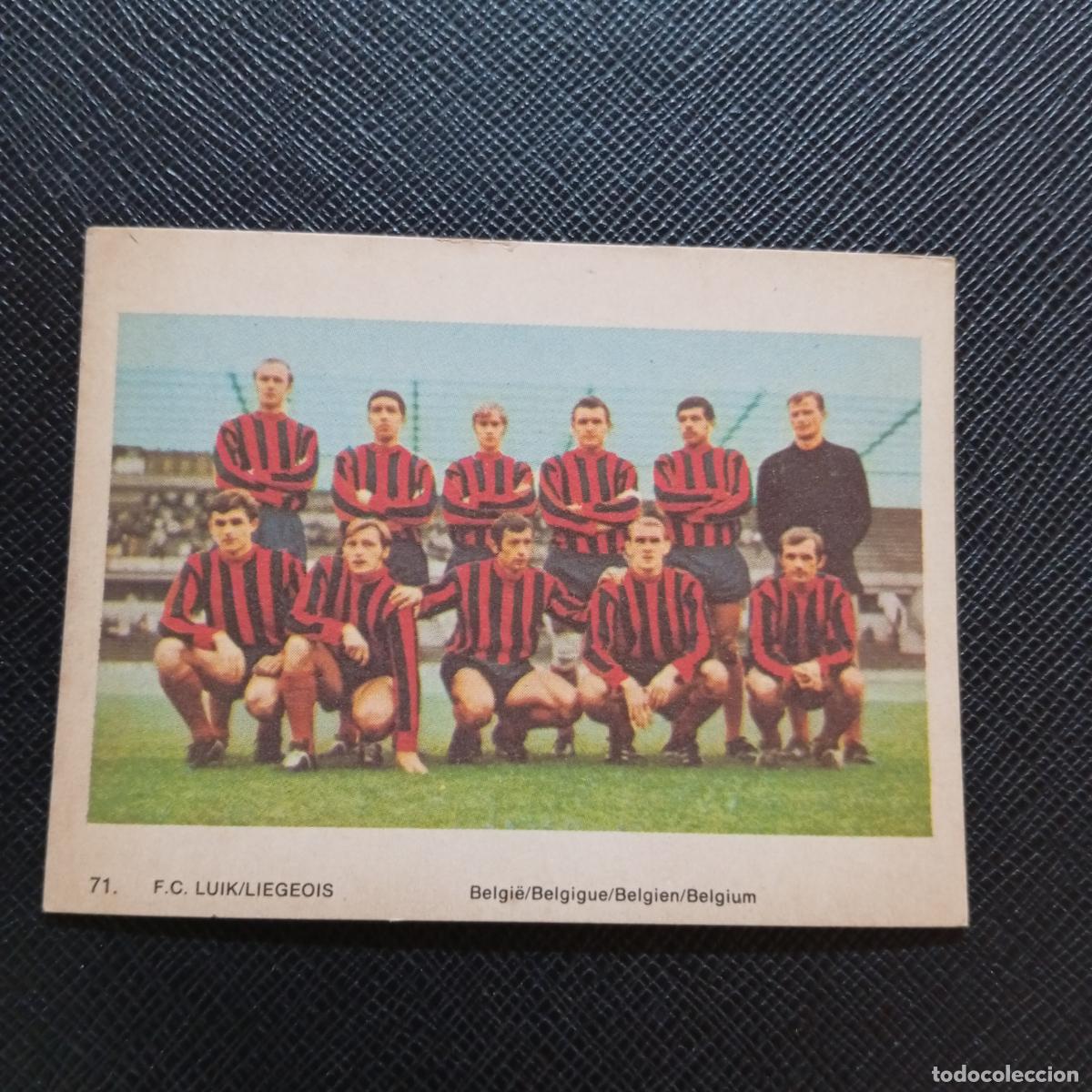 Cromos de f&uacute;tbol: 71 LIEGE BELGICA MONTY GUM 1969 1970 CROMO FUTBOL 69 70 - SIN PEGAR - A120 PG469