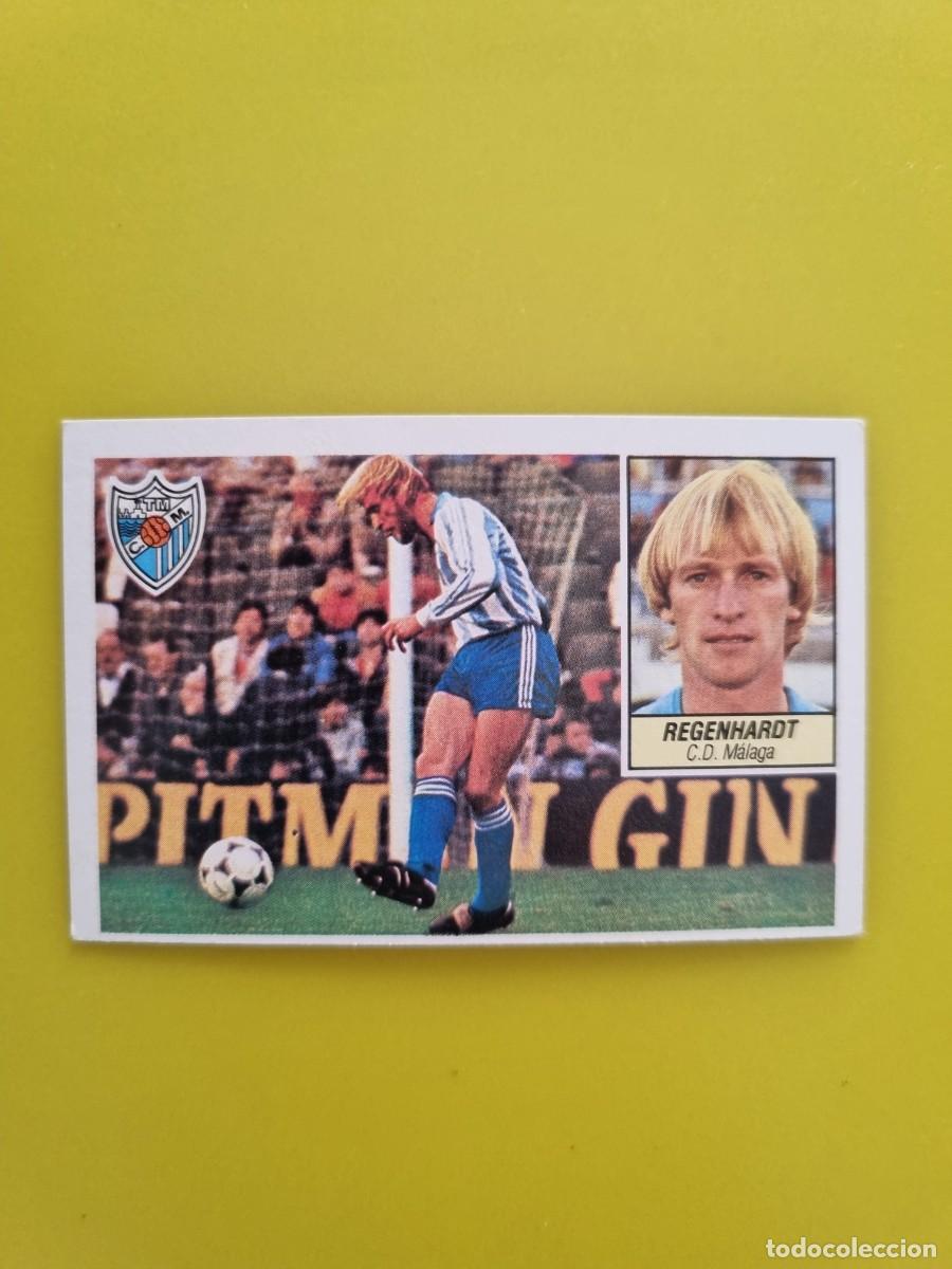 Cromos de f&uacute;tbol: CROMO LIGA ESTE 84 85 1984 1985 NUNCA PEGADO SIN PEGAR REGENHARDT CD MALAGA AR826