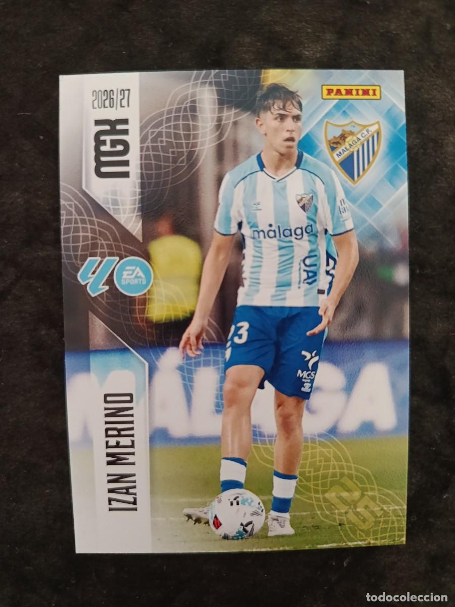 Figurine di Calcio: MGK 2026/27 MEGACRACKS PANINI. #244 IZAN MERINO. M&Aacute;LAGA.CF.
