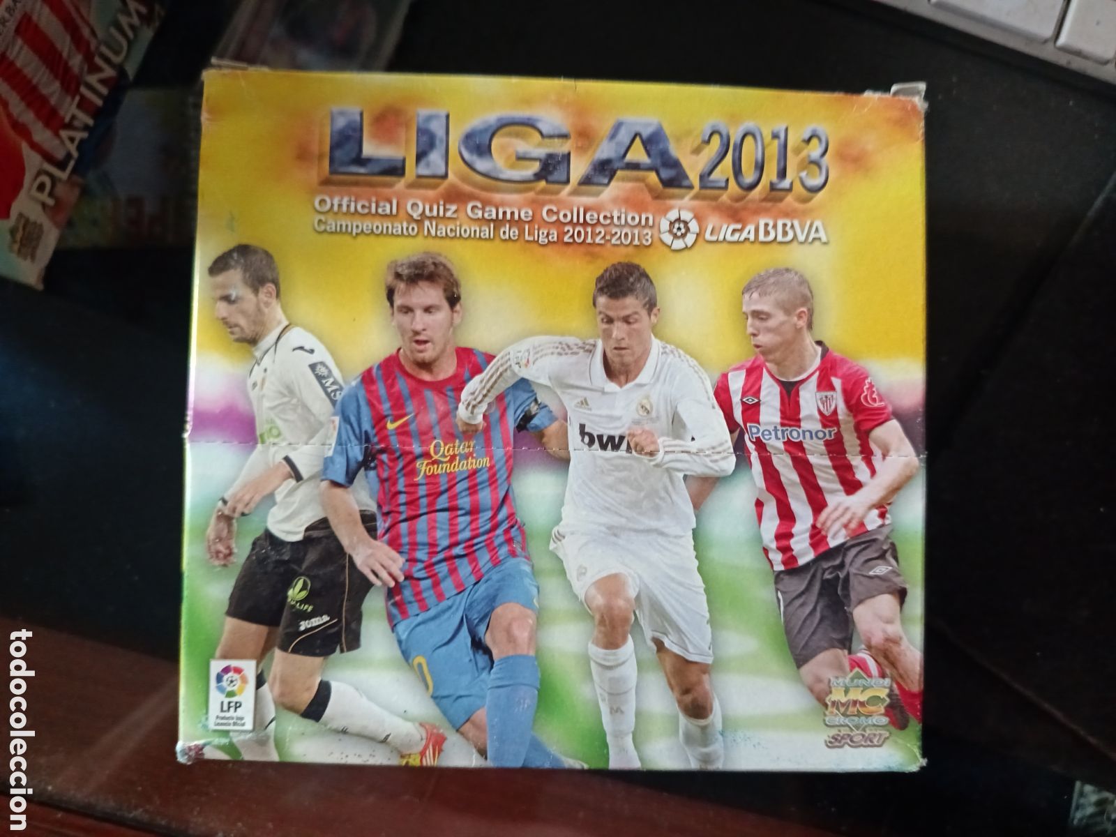 Cromos de f&uacute;tbol: Mundicromo 2012/2013 Caja 40 Sobres Sin Abrir