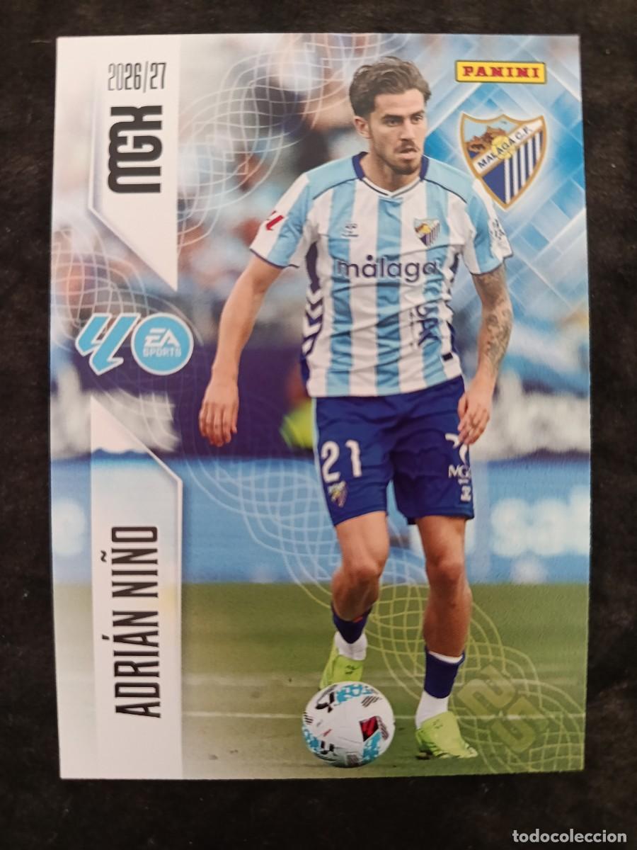 Figurine di Calcio: MGK 2026/27 MEGACRACKS PANINI. #250 ADRI&Aacute;N NI&Ntilde;O. M&Aacute;LAGA.CF.