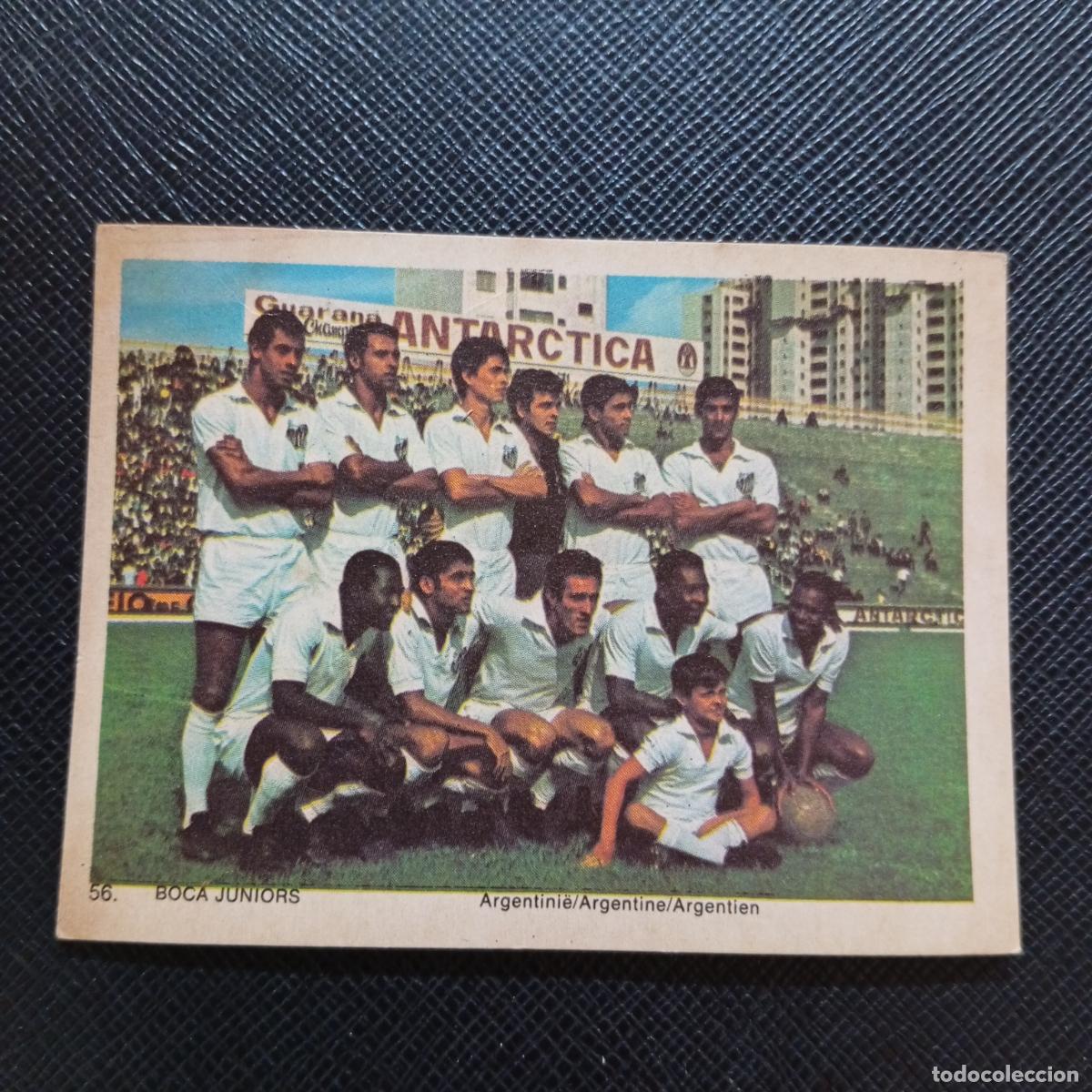 Cromos de f&uacute;tbol: 56 PELE BOCA JUNIORS MONTY GUM 1969 1970 CROMO FUTBOL 69 70 - SIN PEGAR - A39 PG136 ERROR SANTOS