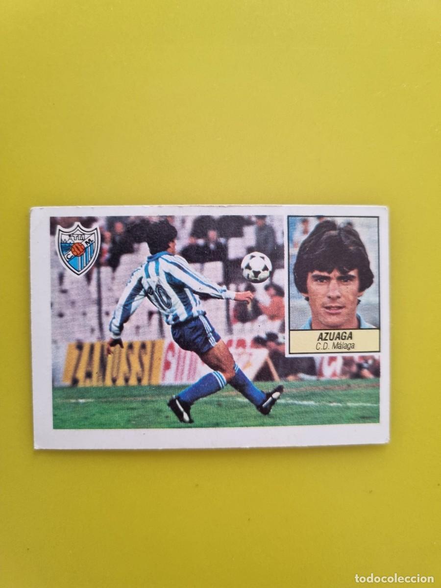 Cromos de f&uacute;tbol: CROMO LIGA ESTE 84 85 1984 1985 NUNCA PEGADO SIN PEGAR AZUAGA CD MALAGA AR826