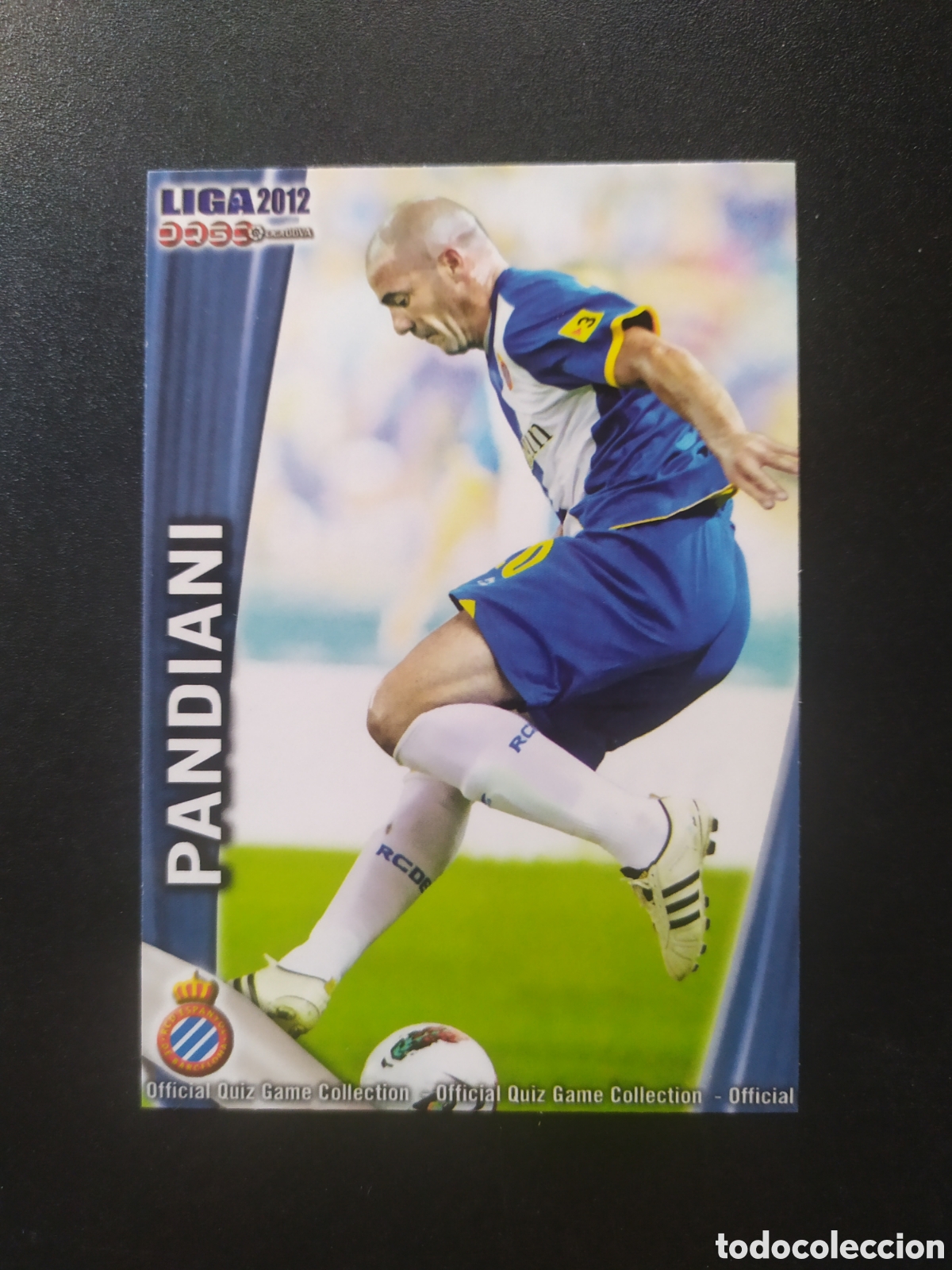 Cromos de f&uacute;tbol: Mundicromo fichas Liga 2011 2012 11 12 Pandiani n&deg; 210 Espanyol