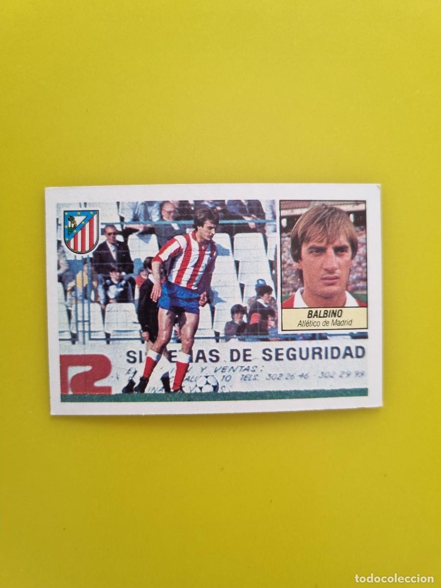 Cromos de f&uacute;tbol: CROMO LIGA ESTE 84 85 1984 1985 NUNCA PEGADO SIN PEGAR BALBINO ATL DE MADRID AR826