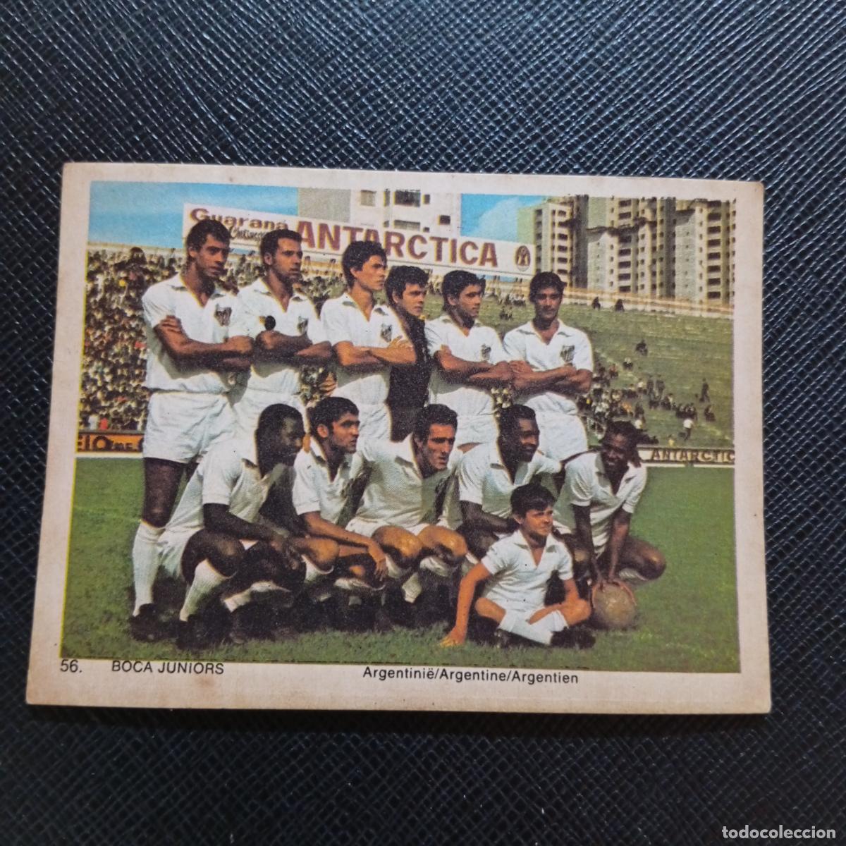 Cromos de f&uacute;tbol: 56 PELE BOCA JUNIORS MONTY GUM 1969 1970 CROMO FUTBOL 69 70 - SIN PEGAR - A39 PG154 ERROR SANTOS