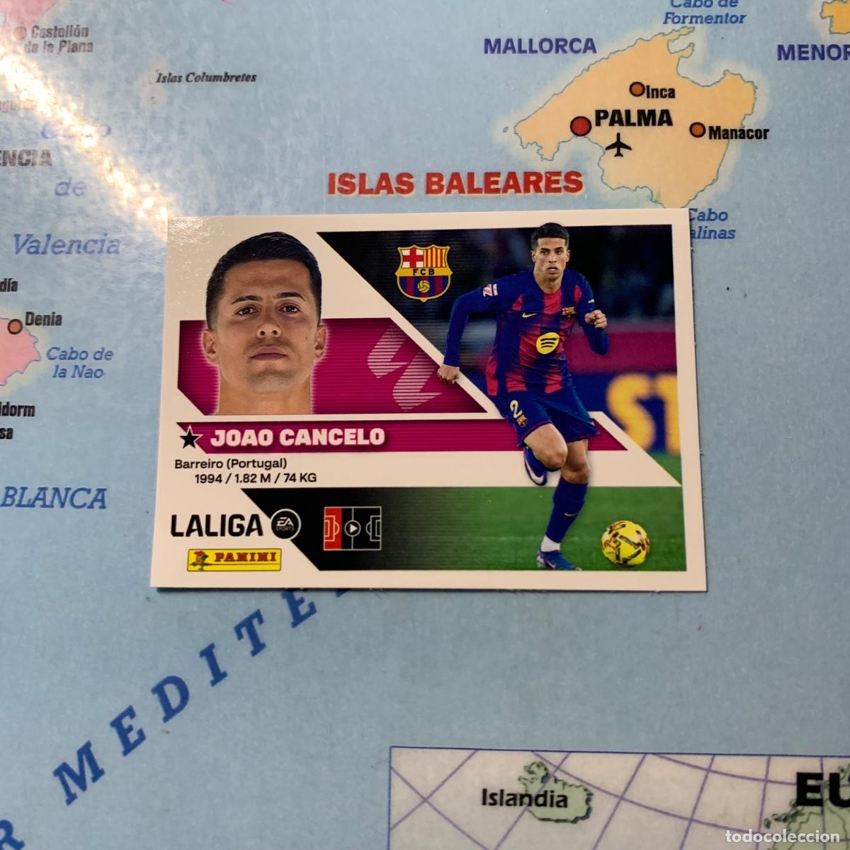 Cromos de Futebol: Cancelo n&uacute;mero 9 del Barcelona cromo liga este 26-27 2026-2027