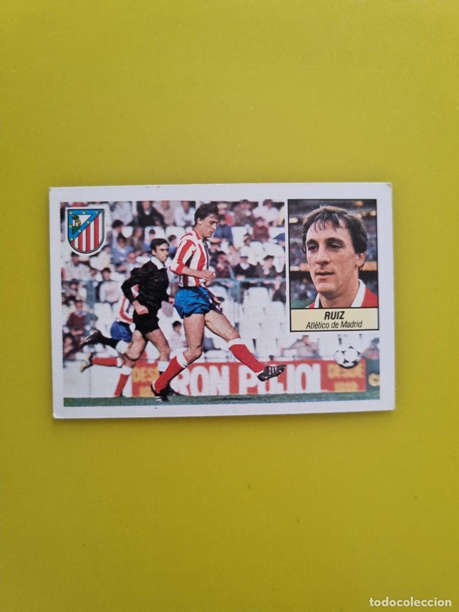 Cromos de f&uacute;tbol: CROMO LIGA ESTE 84 85 1984 1985 NUNCA PEGADO SIN PEGAR RUIZ ATL DE MADRID AR826