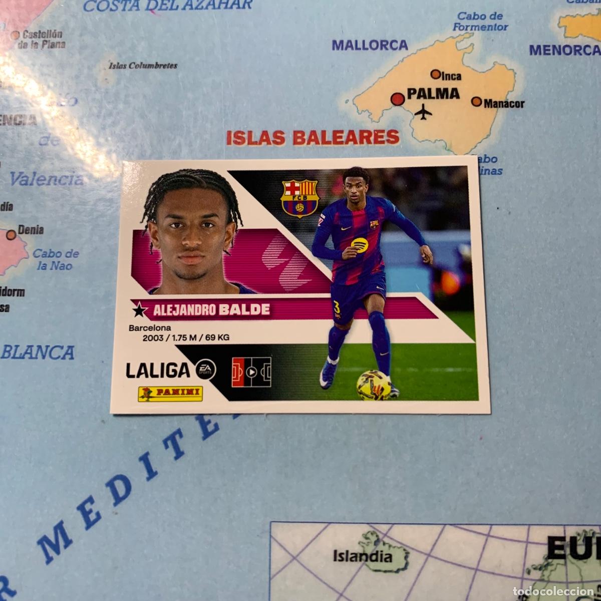 Cromos de f&uacute;tbol: Balde n&uacute;mero 10 del Barcelona cromo liga este 26-27 2026-2027