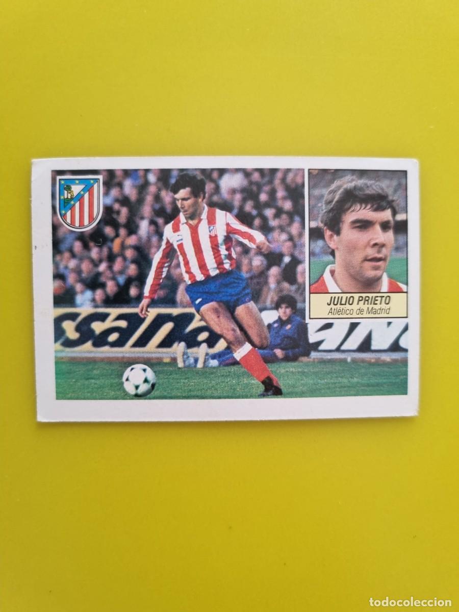 Cromos de f&uacute;tbol: CROMO LIGA ESTE 84 85 1984 1985 NUNCA PEGADO SIN PEGAR JULIO PRIETO ATL DE MADRID AR826