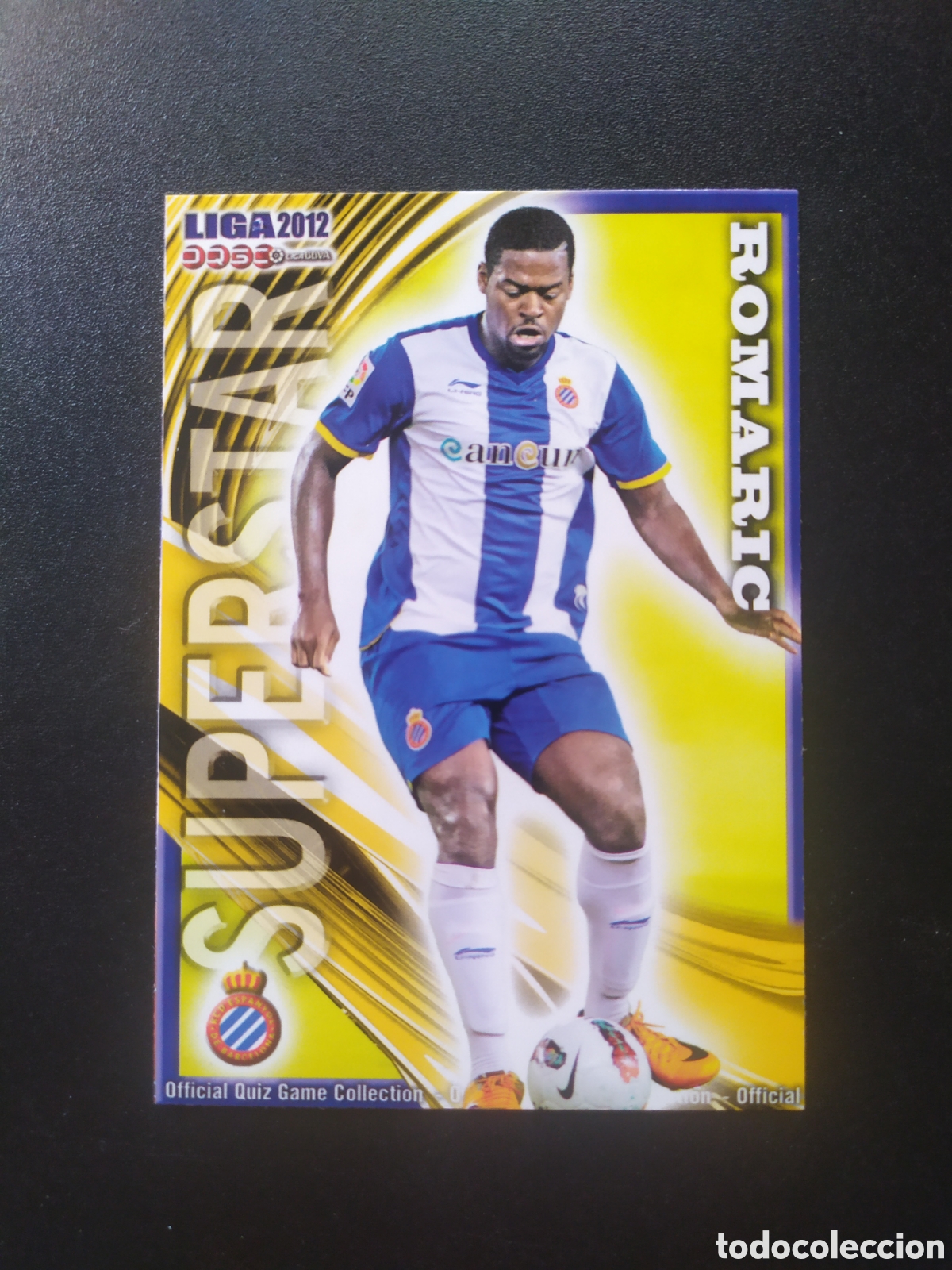 Cromos de f&uacute;tbol: Mundicromo fichas Liga 2011 2012 11 12 Romaric superstar mate n&deg; 215 Espanyol