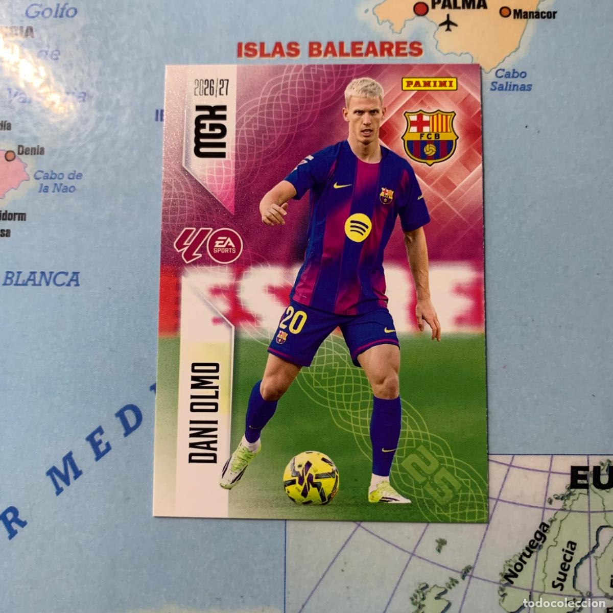 Cromos de f&uacute;tbol: Dani olmo n&uacute;mero 87 del Barcelona megacracks 26-27 2026-2027