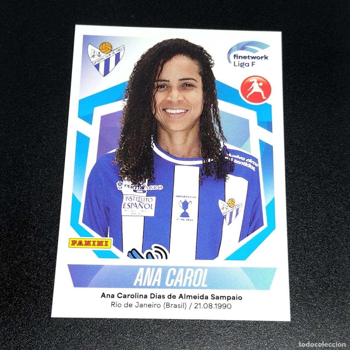Fu&szlig;ball-Sticker: N&ordm; 275 ANA CAROL SPORTING HUELVA CROMOS FINETWORK LIGA F FEMENINA PANINI 2022 2023 22 23