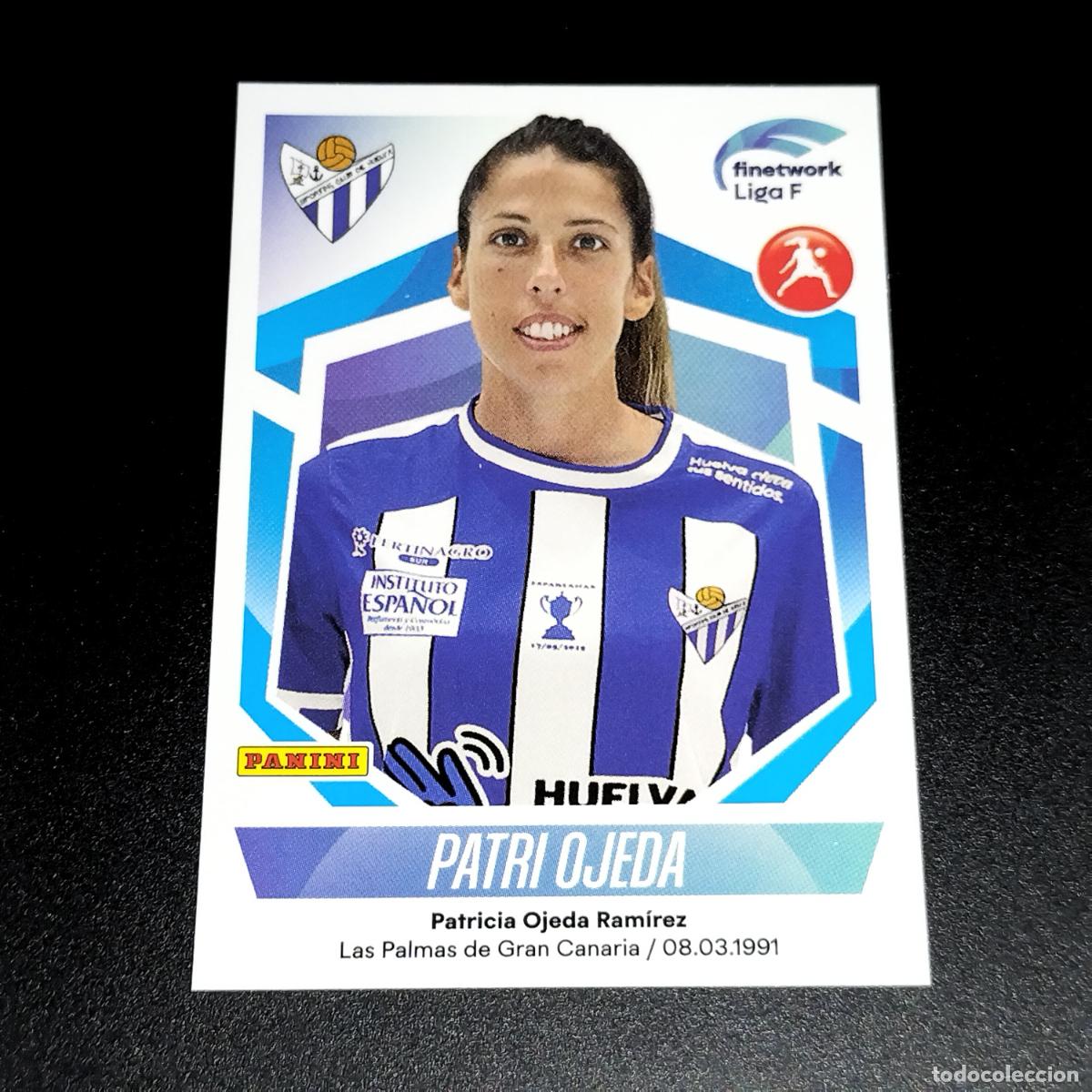 Fu&szlig;ball-Sticker: N&ordm; 276 PATRI OJEDA SPORTING HUELVA CROMOS FINETWORK LIGA F FEMENINA PANINI 2022 2023 22 23