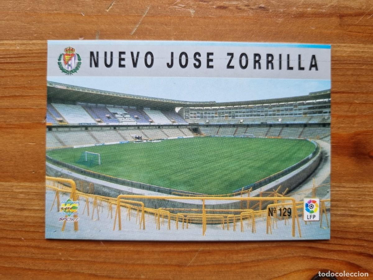 Fu&szlig;ball-Sticker: 129 NUEVO JOS&Eacute; ZORRILLA (Real Valladolid). Las Fichas de la Liga 1997 1998 97 98 (Mundicromo)