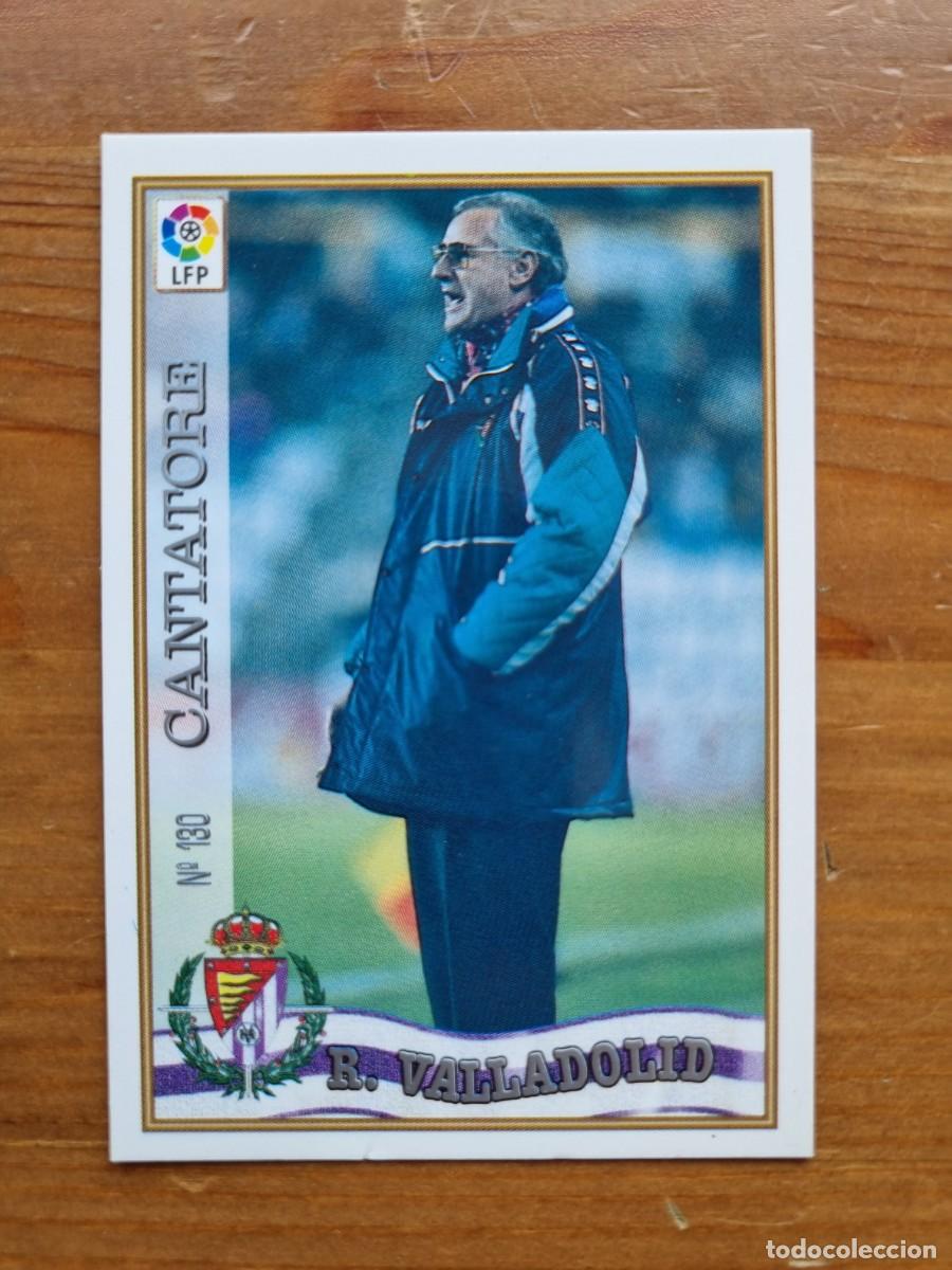 Fu&szlig;ball-Sticker: 130 CANTATORE (Real Valladolid). Las Fichas de la Liga 1997 1998 97 98 (Mundicromo)