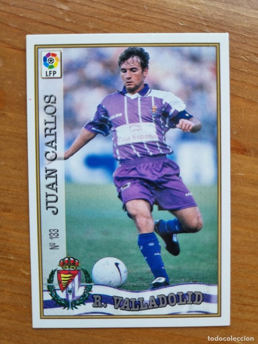 Cromos de f&uacute;tbol: 133 JUAN CARLOS (Real Valladolid). Las Fichas de la Liga 1997 1998 97 98 (Mundicromo)