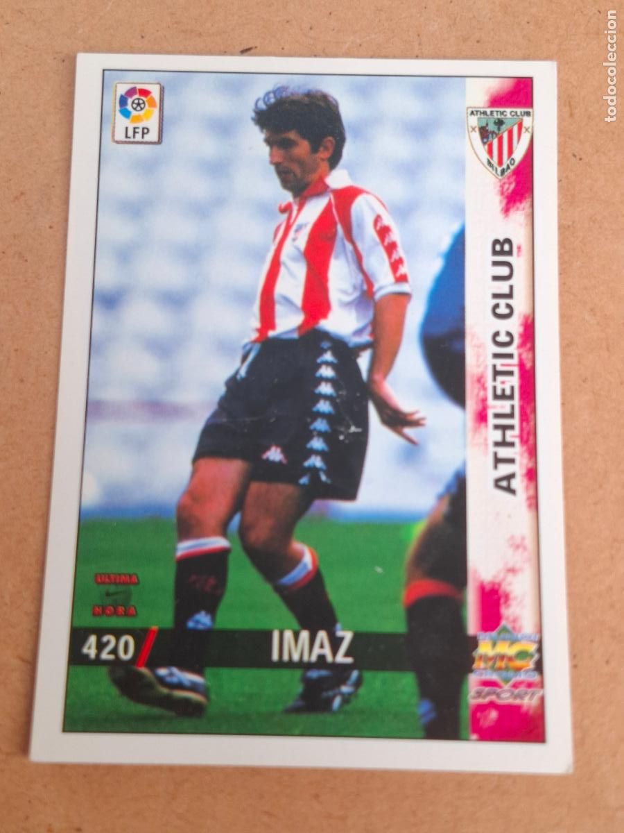 Cromos de f&uacute;tbol: MUNDICROMO 98 99 1998 1999 - 420 IMAZ ( LETRAS GRANDES ) - ATHLETIC CLUB - CP14