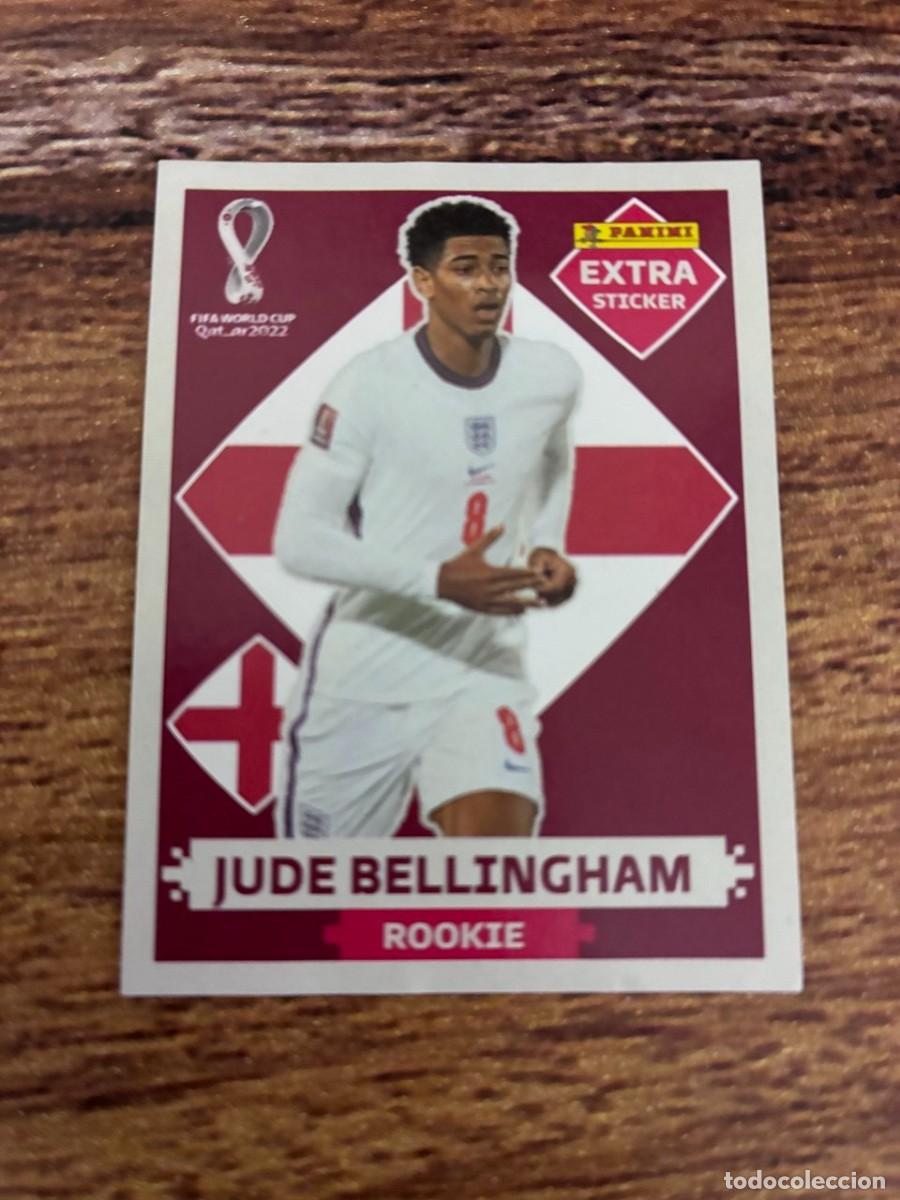 Cromos de f&uacute;tbol: Jude Bellingham Extra Sticker Rookie Qatar 2022