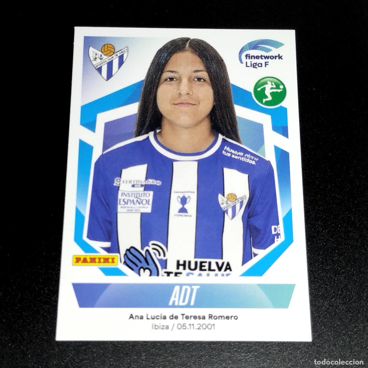 Cromos de f&uacute;tbol: N&ordm; 285 ADT SPORTING HUELVA CROMOS FINETWORK LIGA F FEMENINA PANINI 2022 2023 22 23