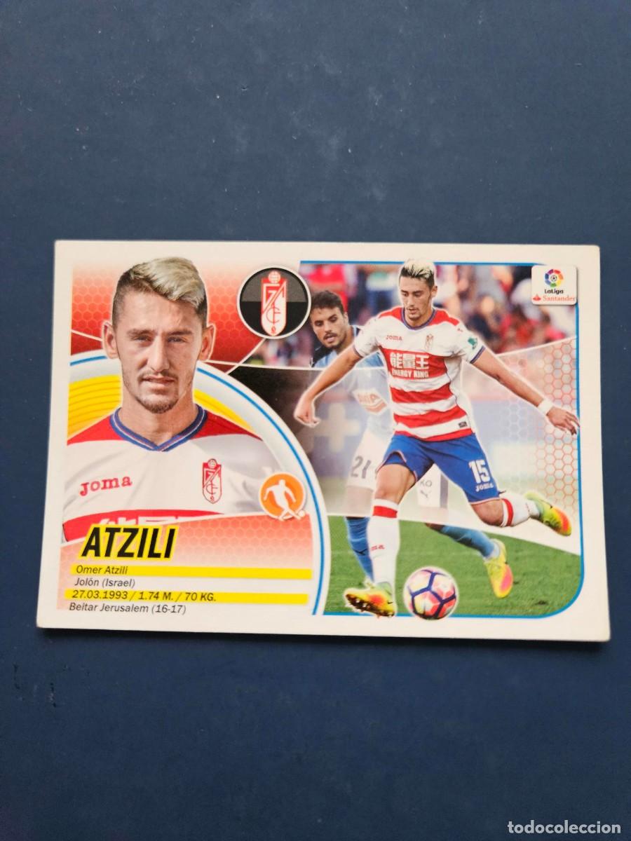 Cromos de f&uacute;tbol: N&ordm; 11 BIS ATZILI GRANADA COLOCA LOGO NUEVO LIGA ESTE 16 17 2016 2017 SIN PEGAR NUNCA PEGADO