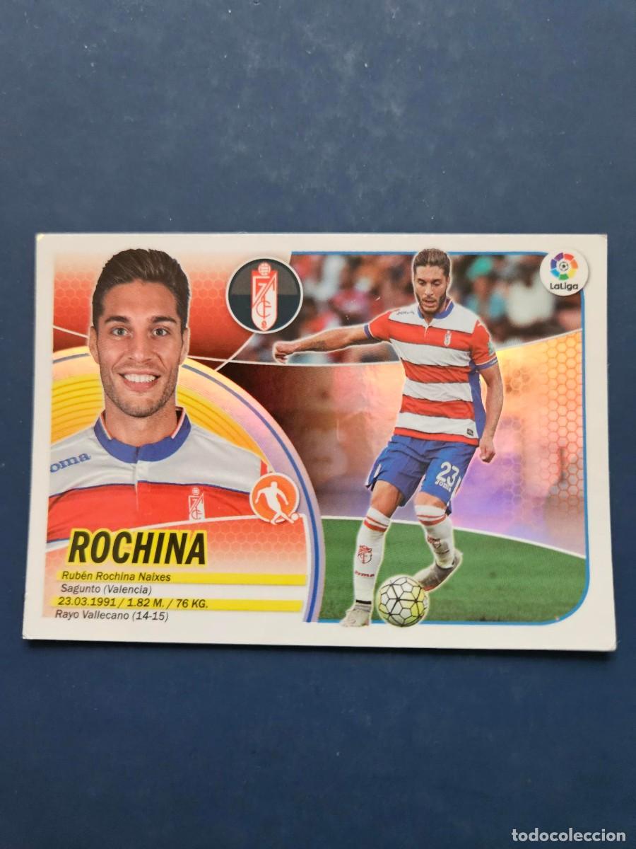 Cromos de f&uacute;tbol: *N&ordm; 12 ROCHINA GRANADA LOGO NUEVO LIGA ESTE 16 17 2016 2017 SIN PEGAR NUNCA PEGADO SOBADO