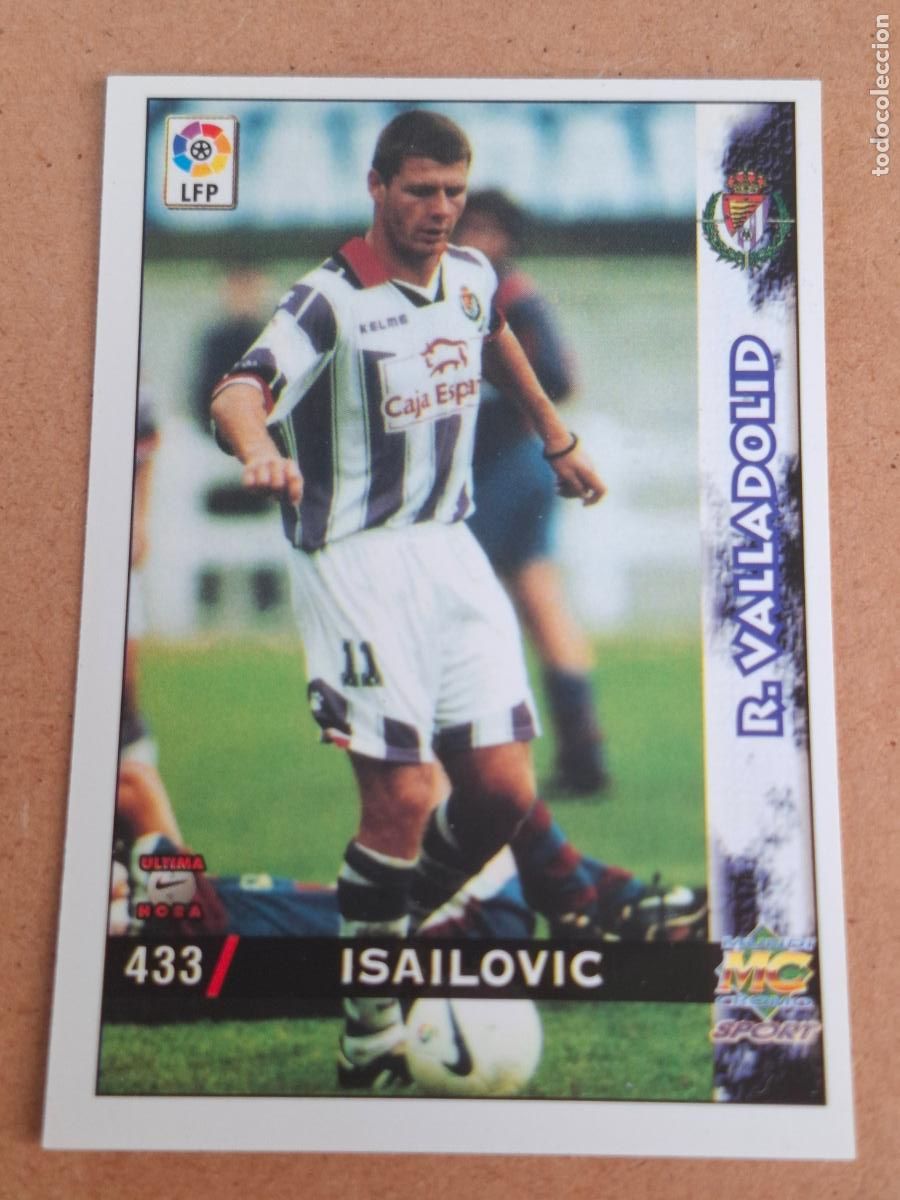Cromos de f&uacute;tbol: MUNDICROMO 98 99 1998 1999 - 433 ISAILOVIC - REAL VALLADOLID - CP14