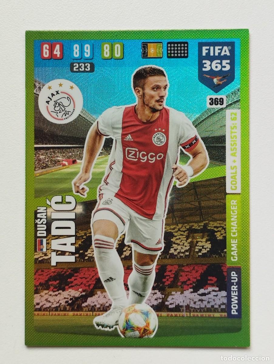 Cromos de f&uacute;tbol: CROMO CARD PANINI ADRENALYN FIFA 365 2019 2020 19 20 GAME CHANGER DUSAN TADIC 369 AJAX