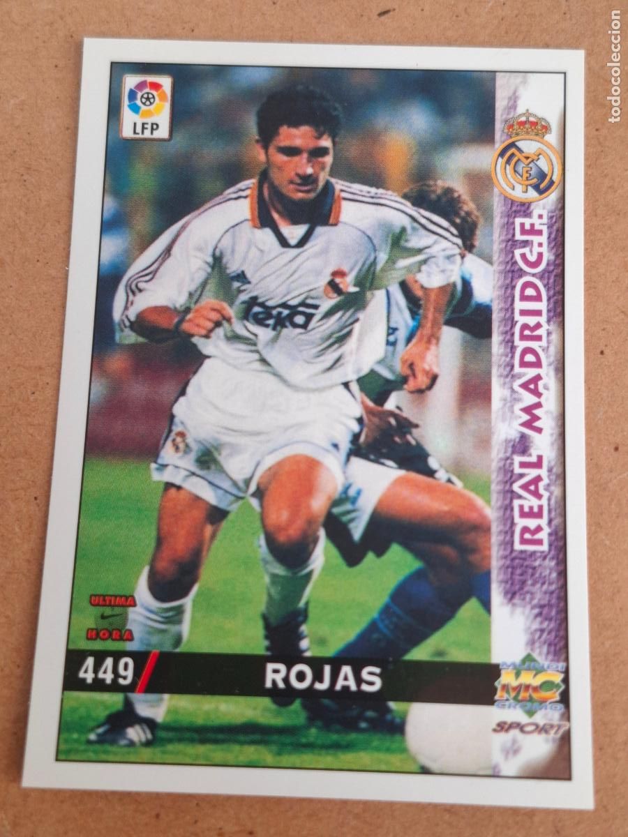 Cromos de f&uacute;tbol: MUNDICROMO 98 99 1998 1999 - 449 ROJAS - REAL MADRID - CP14