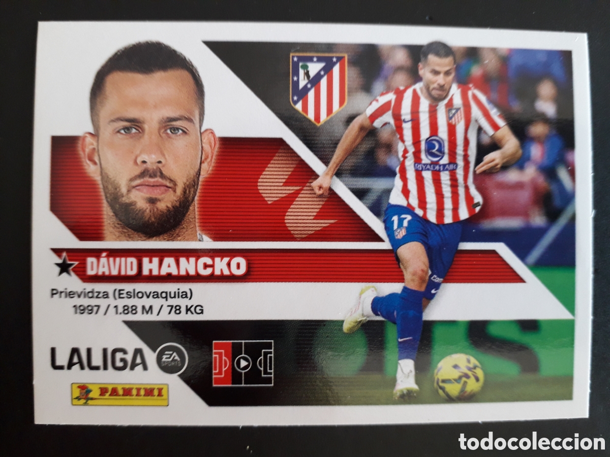 Cromos de f&uacute;tbol: HANCKO AT MADRID N&deg; 9 ED ESTE 2026 2027 26 27 SIN PEGAR PEDIDO M&Iacute;NIMO 3&euro;