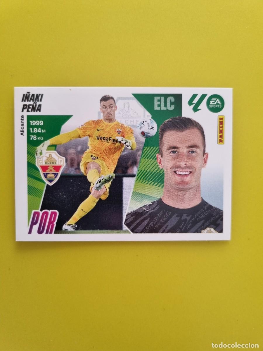Figurine di Calcio: CROMO LIGA ESTE 25 26 2025 2026 NUNCA PEGADO SIN PEGAR I&Ntilde;AKI PE&Ntilde;A ELCHE N&ordm;4 COLOCA AR826