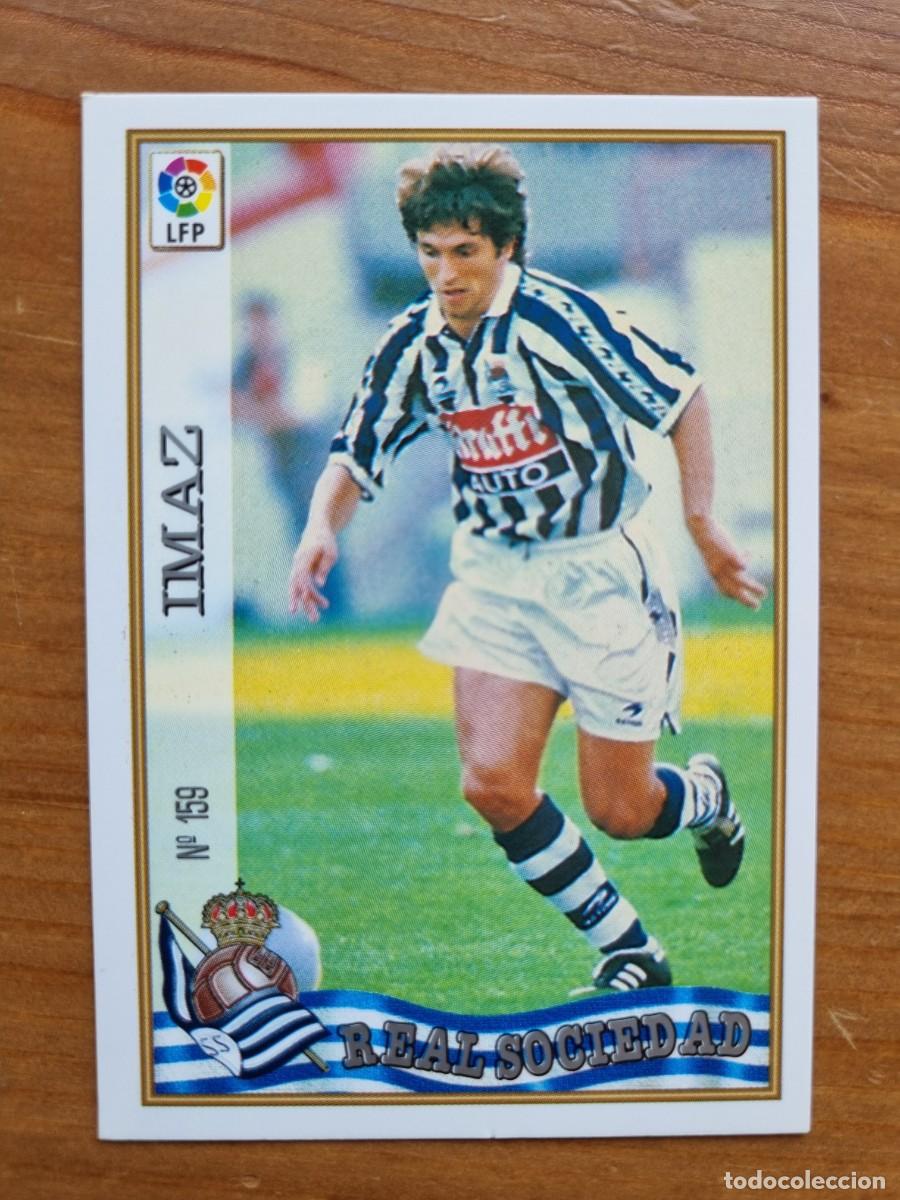 Figurine di Calcio: 159 IMAZ (Real Sociedad). Las Fichas de la Liga 1997 1998 97 98 (Mundicromo)