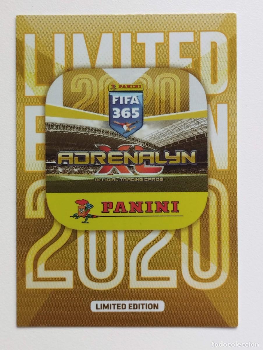 Cromos de f&uacute;tbol: CROMO CARD PANINI ADRENALYN FIFA 365 2019 2020 19 20 LIMITED EDITION LOGO 100 COINS