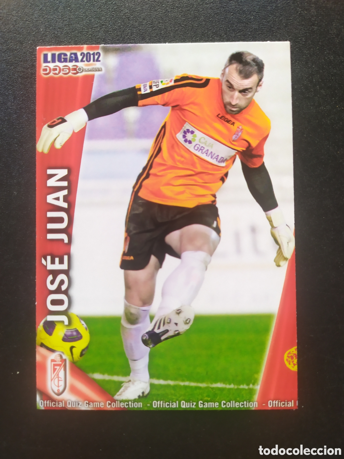 Cromos de f&uacute;tbol: Mundicromo fichas Liga 2011 2012 11 12 Jos&eacute; Juan n &deg; 518 Granada
