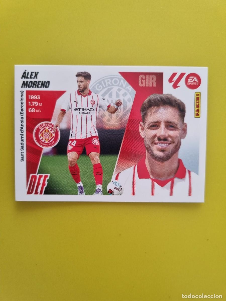 Cromos de f&uacute;tbol: CROMO LIGA ESTE 25 26 2025 2026 NUNCA PEGADO SIN PEGAR &Aacute;LEX MORENO GIRONA N&ordm;10 COLOCA AR826
