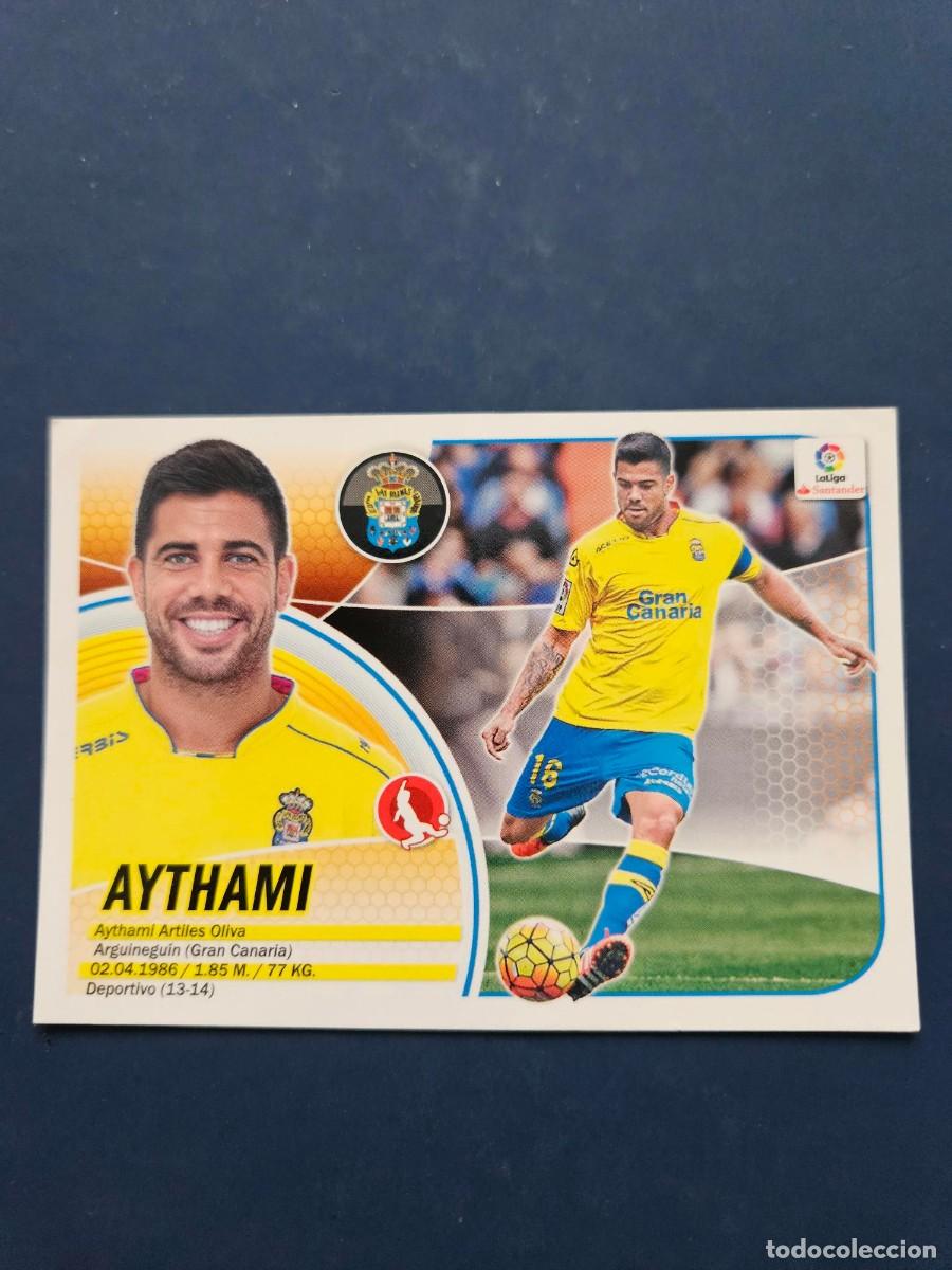 Cromos de f&uacute;tbol: N&ordm; 5 AYTHAMI LAS PALMAS LOGO NUEVO LIGA ESTE 16 17 2016 2017 SIN PEGAR NUNCA PEGADO